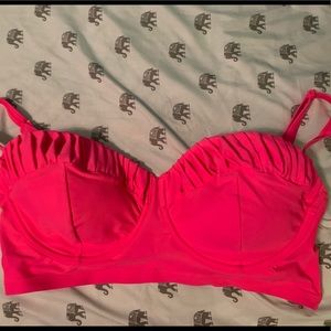 Forever 21 Hot Pink Swim Top